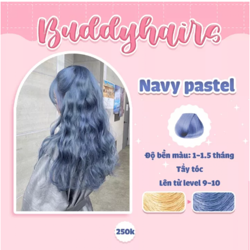 Navy Pastel